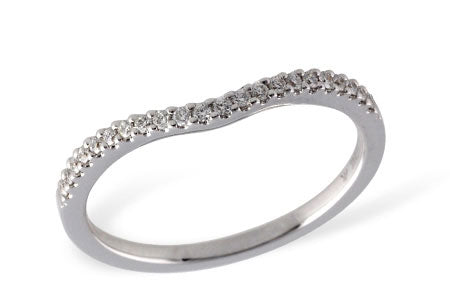 Allison Kaufman Diamond Band Enhancer in 14K White Gold, 0.14 ctw (X18544)