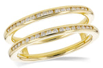 Allison Kaufman Diamond Ring Guard in 14K Yellow Gold, 0.25 ctw (WR302-25)