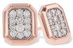 Allison Kaufman Diamond Earrings in 14K Rose Gold, 0.38 ctw (E2330)