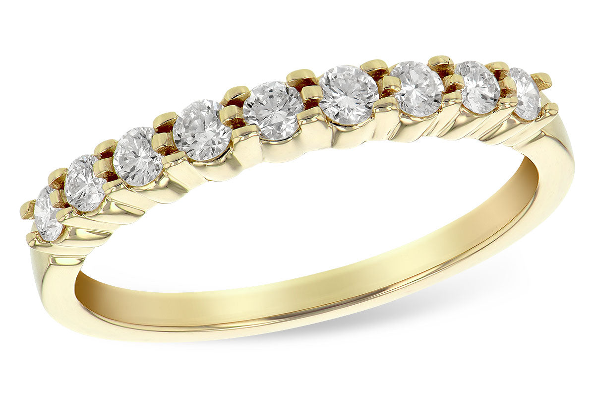 Allison Kaufman Diamond Wedding Band in 14K Yellow Gold, 0.33 ctw (WR830-33)