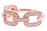 Allison Kaufman Diamond Ring in 14K Rose Gold, 0.40 ctw (D6021), alternate view