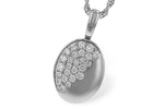 Allison Kaufman Diamond Necklace in 14K White Gold, 0.33 ctw (N8697)