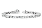 Allison Kaufman Diamond Bracelet in 14K White Gold, 3.00 ctw (BR60-3)