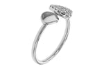 Allison Kaufman Diamond Ring in 14K White Gold, 0.23 ctw, alternate view