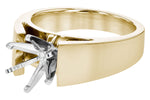 Allison Kaufman Engagement Ring Semi-Mount in 14K Yellow Gold (L7806), alternate view