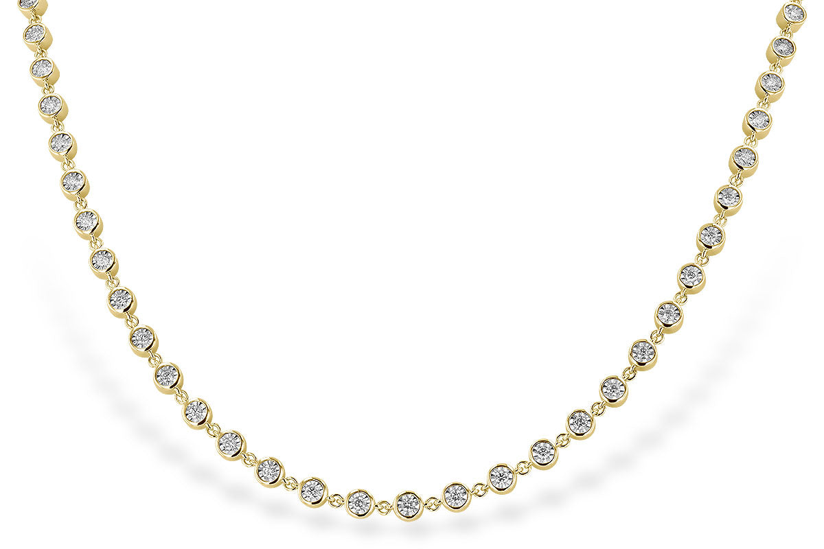 Allison Kaufman Diamond Necklace in 14K Yellow Gold, 3.40 ctw