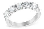 Allison Kaufman Diamond Wedding Band in 14K White Gold, 1.50 ctw (WR125-150)