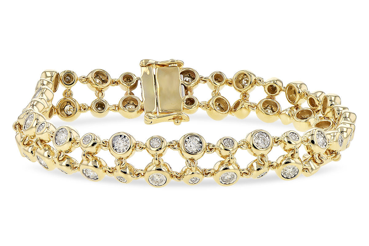 Allison Kaufman Diamond Bracelet in 14K Yellow Gold, 1.33 ctw