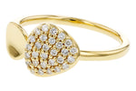 Allison Kaufman Diamond Ring in 14K Yellow Gold, 0.23 ctw, alternate view