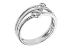 Allison Kaufman Fancy-Cut Diamond Ring in 14K White Gold, 0.24 ctw, alternate view