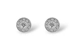 Allison Kaufman Diamond Earrings in 14K White Gold, 0.25 ctw (E1282)