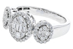 Allison Kaufman Diamond Ring in 14K White Gold, 0.58 ctw, alternate view