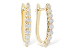 Allison Kaufman Diamond Earrings in 14K Yellow Gold, 0.50 ctw (ER814-50)