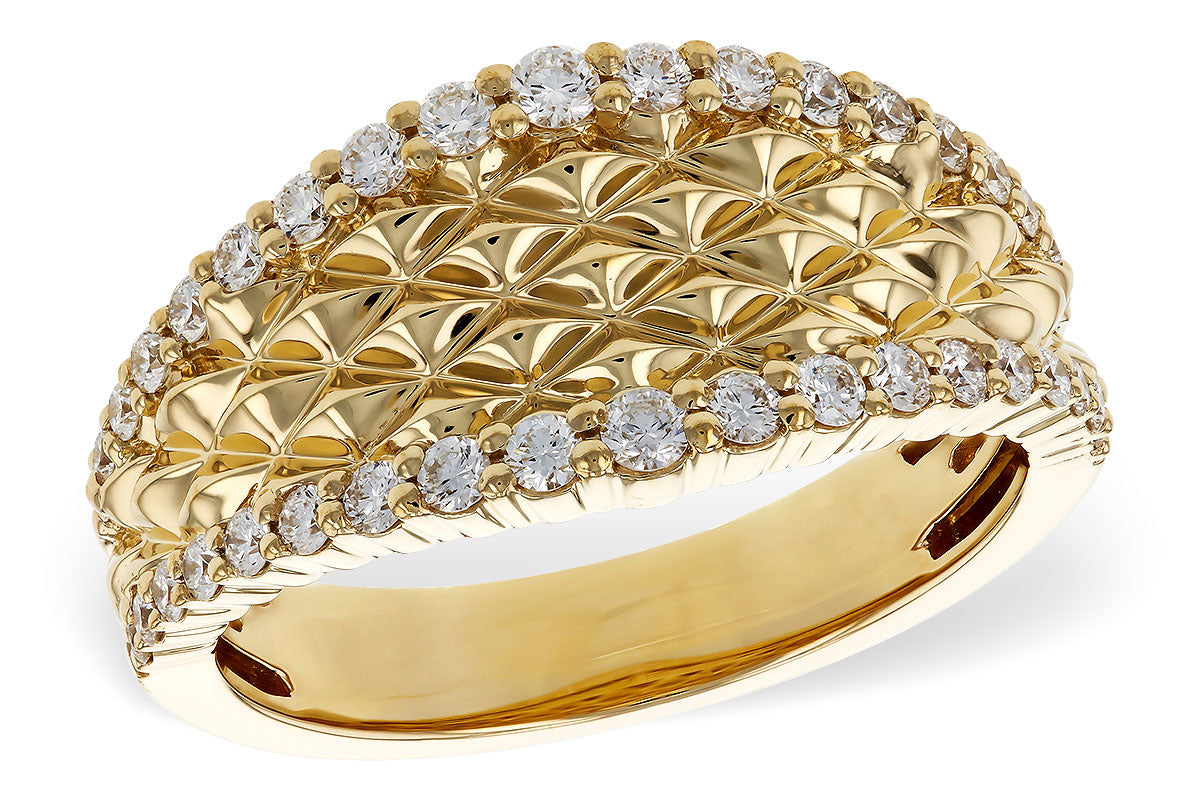 Allison Kaufman Diamond Wedding Band in 14K Yellow Gold, 0.50 ctw (W2712)