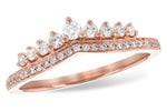 Allison Kaufman Diamond Wedding Band in 14K Rose Gold, 0.30 ctw (W2450)