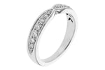 Allison Kaufman Diamond Band Enhancer in 14K White Gold, 0.50 ctw, alternate view