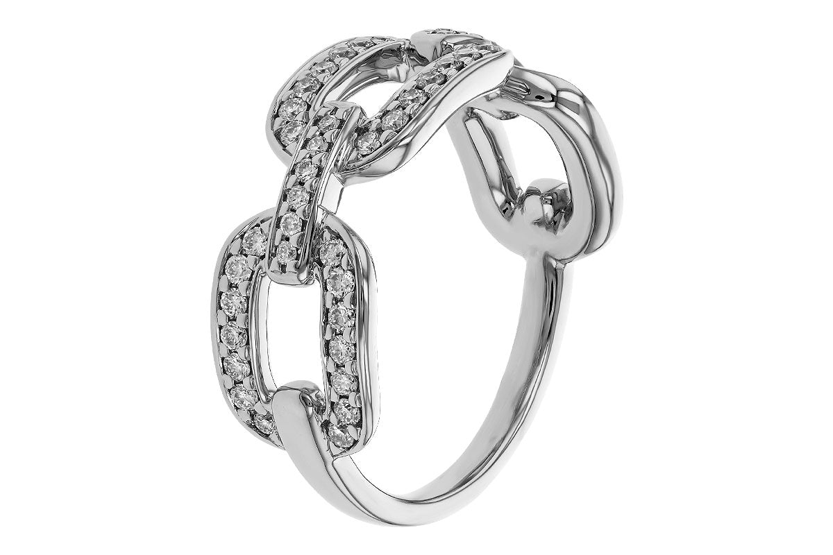 Allison Kaufman Diamond Ring in 14K White Gold, 0.40 ctw (D6021), alternate view