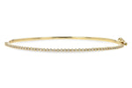 Allison Kaufman Diamond Bangle Bracelet in 14K Yellow Gold, 0.50 ctw (BR82-50)