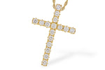 Allison Kaufman Diamond Necklace in 14K Yellow Gold, 1.00 ctw (NR80-1)