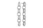 Allison Kaufman Diamond Earrings in 14K White Gold, 0.65 ctw