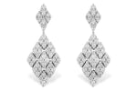 Allison Kaufman Diamond Earrings in 14K White Gold, 1.45 ctw