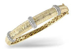 Allison Kaufman Diamond Bangle Bracelet in 14K Yellow Gold, 0.64 ctw
