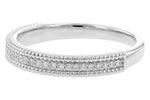 Allison Kaufman Diamond Wedding Band in 14K White Gold, 0.14 ctw (W2543), alternate view