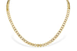 Allison Kaufman Fancy-Cut Diamond Necklace in 14K Yellow Gold, 8.25 ctw