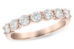 Allison Kaufman Diamond Wedding Band in 14K Rose Gold, 1.00 ctw (WR114-1)