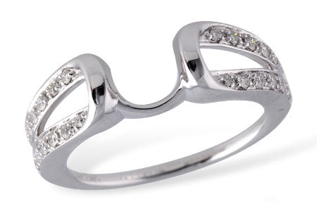 Allison Kaufman Diamond Band Enhancer in 14K White Gold, 0.24 ctw (W1987)