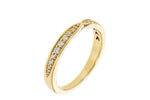 Allison Kaufman Diamond Band Enhancer in 14K Yellow Gold, 0.25 ctw (W2722), alternate view