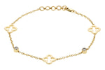Allison Kaufman Diamond Bracelet in 14K Yellow Gold, 0.06 ctw