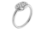 Allison Kaufman Diamond Ring in 14K White Gold, 0.25 ctw (D6049), alternate view