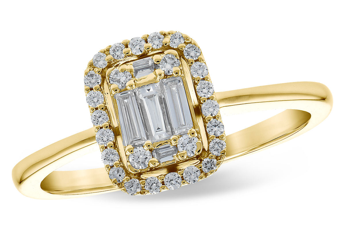 Allison Kaufman Diamond Ring in 14K Yellow Gold, 0.26 ctw (D5813)