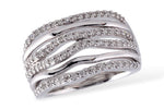Allison Kaufman Diamond Wedding Band in 14K White Gold, 0.50 ctw (W1950)