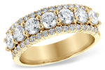 Allison Kaufman Diamond Wedding Band in 14K Yellow Gold, 1.75 ctw