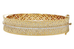 Allison Kaufman Diamond Bangle Bracelet in 14K Yellow Gold, 1.96 ctw