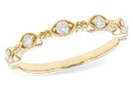 Allison Kaufman Diamond Wedding Band in 14K Yellow Gold, 0.20 ctw (W2525)