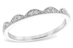 Allison Kaufman Diamond Band Enhancer in 14K White Gold, 0.09 ctw (W2359)