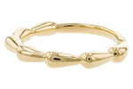 Allison Kaufman Wedding Band in 14K Yellow Gold (W2661), alternate view
