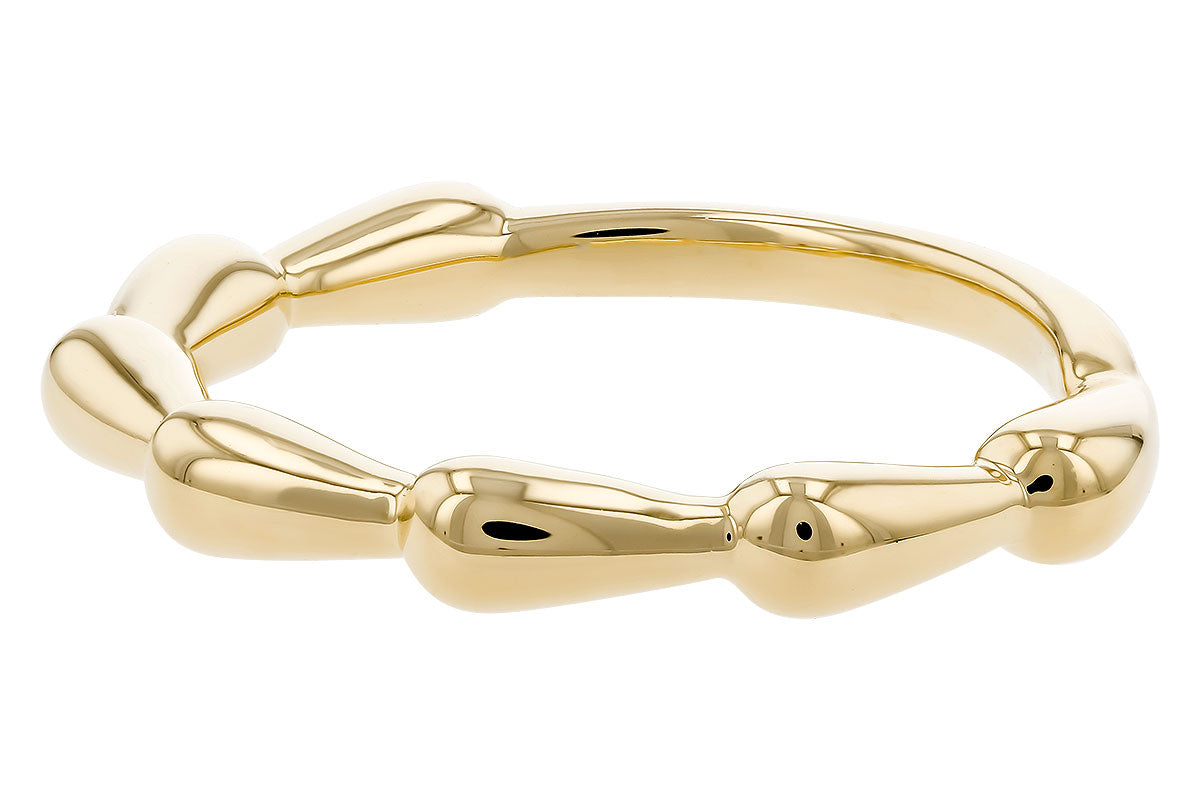 Allison Kaufman Wedding Band in 14K Yellow Gold (W2661), alternate view