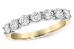 Allison Kaufman Diamond Wedding Band in 14K Yellow & White Gold, 1.00 ctw (WR114-1)