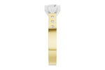 Allison Kaufman Diamond Engagement Ring Semi-Mount in 14K Yellow Gold, 0.09 ctw (L7932), alternate view