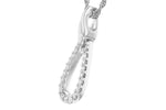 Allison Kaufman Diamond Necklace in 14K White Gold, 0.24 ctw, alternate view
