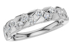 Allison Kaufman Diamond Wedding Band in 14K White Gold, 0.66 ctw