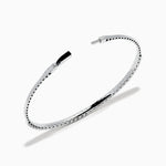 Flexible Diamond Bracelet in 14K White Gold view 2