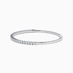 Flexible Diamond Bracelet in 14K White Gold view 4