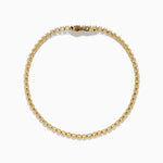 1.0 Ct. Diamond Tennis Bracelet in 14K Yellow Gold view 3