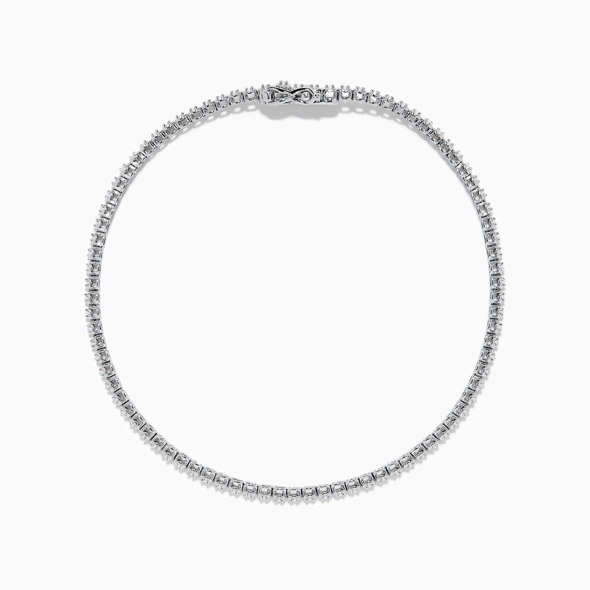 0.25 Ct. Diamond Tennis Bracelet in 14K White Gold view 3