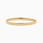 Hollow Hinge Bracelet in 14K Yellow Gold